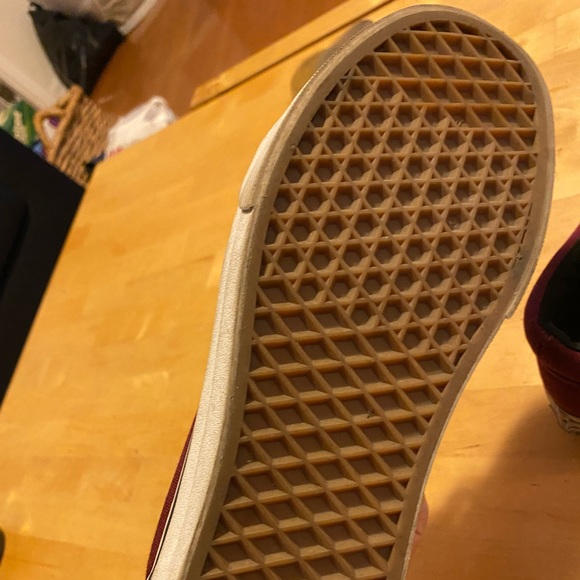Vans old skool in burgundy and black - Picture 5 of 5